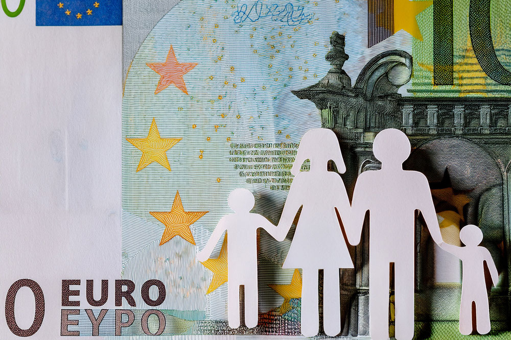 Illustratie voor Personen en Familie